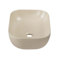 INVENA VITORIA umywalka nablatowa 45,5 cm cappuccino