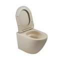 INVENA TAVRO miska WC wisząca z deską wolnoopadająca cappuccino