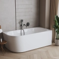 INVENA ASTRI wanna narożna 170 x 80 cm prawostronna biała