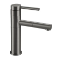 DEANTE ORA bateria umywalkowa stojąca z wyciąganą wylewką titanium