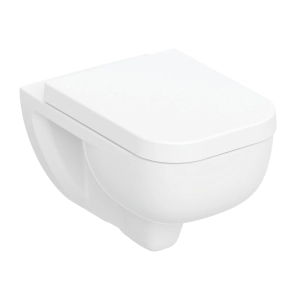 GEBERIT SELNOVA SQUARE miska wc wisząca z deską wolnoopadającą biała 