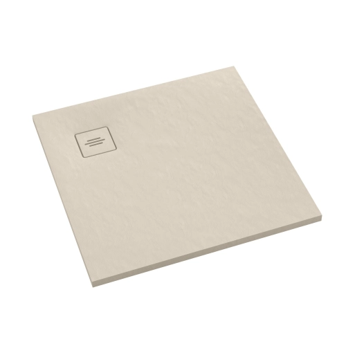 SCHEDLINE PROTOS brodzik kwadratowy 80x80 cm kompozytowy kaszmir struktura