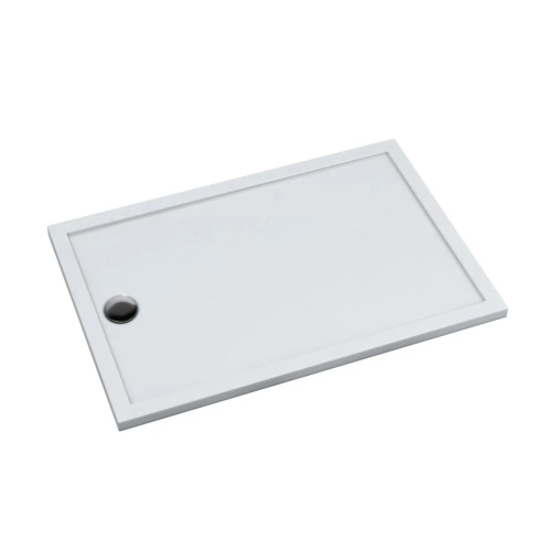 SCHEDLINE SHARPER brodzik prostokątny 70x100 cm akrylowy biały