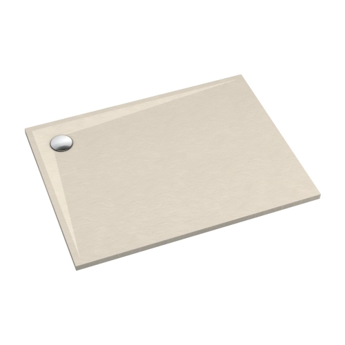 SCHEDLINE LIBRA brodzik prostokątny 80x90 cm kompozytowy kaszmir struktura