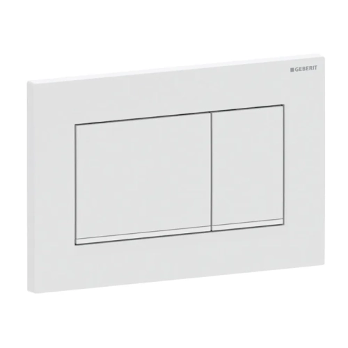 GEBERIT SIGMA 30 przycisk spłukujący z powłoką easy to clean, biały mat