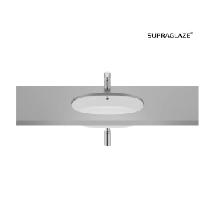 ROCA GAP umywalka podblatowa owalna 55 cm, supraglaze