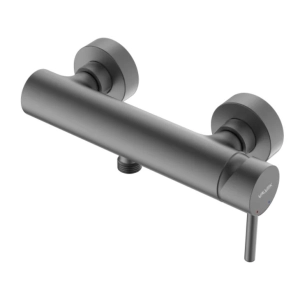 VALVEX CANNOLI bateria prysznicowa ścienna gun metal