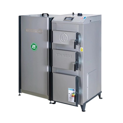 DREW-MET BIOTEC KOMFORT ED 18kW kocioł na pellet, podajnik z lewej strony, Klasa 5