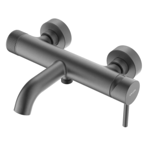 VALVEX CANNOLI bateria wannowo- prysznicowa ścienna gun metal