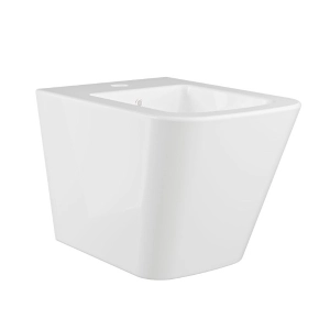 INVENA FLORINA bidet wiszący kwadratowy biały