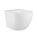 INVENA LIMNOS bidet wiszący okrągły biały