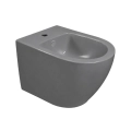 INVENA TAVRO bidet wiszący okrągły szary