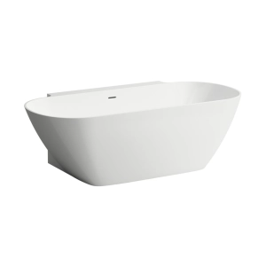 LAUFEN LUA BACK-TO-WAL wanna owalna 170x80 cm kompozytowa biała