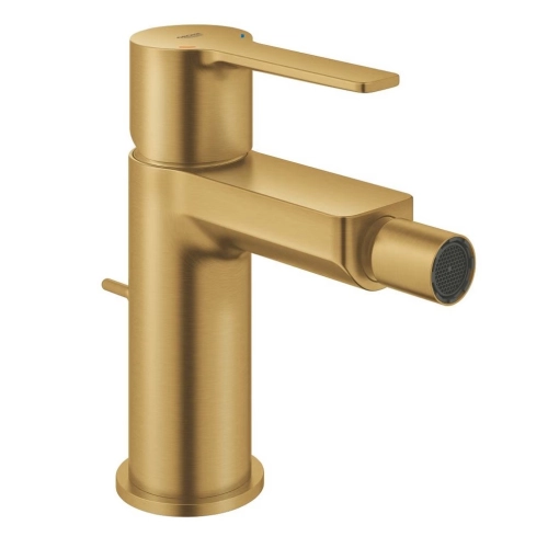 GROHE LINEARE bateria bidetowa stojąca z zestawem odpływowym Pop-up brushed cool sunrise