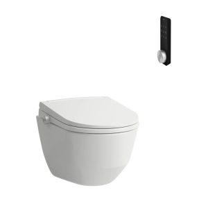 LAUFEN CLEANET PRO miska wisząca z deską myjącą wolnoopadającą biała