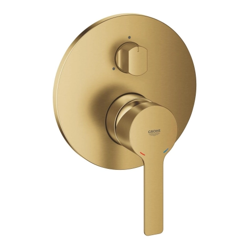 GROHE LINEARE bateria wannowo- prysznicowa podtynkowa brushed cool sunrise