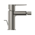 GROHE LINEARE bateria bidetowa stojąca z zestawem odpływowym Pop-up stal szczotkowana