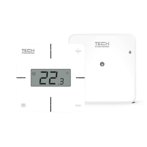 TECH T-2x Wi-Fi Bezprzewodowy regulator pokojowy z modułem wykonawczym z wbudowanym Wi-Fi