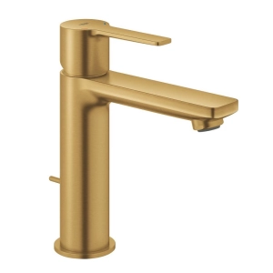 GROHE LINEARE bateria umywalkowa stojąca z korkiem brushed cool sunrise
