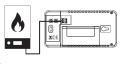 TECH T-9.1 Przewodowy regulator pokojowy dwustanowy