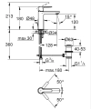 GROHE Lineare Bateria umywalkowa, Rozmiar S