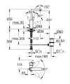 GROHE Lineare Bateria umywalkowa, Rozmiar L