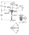 GROHE Lineare Bateria umywalkowa, Rozmiar S
