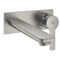 GROHE LINEARE bateria umywalkowa podtynkowa stal szczotkowana