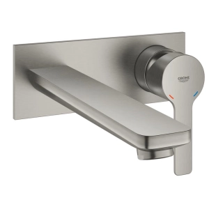 GROHE LINEARE bateria umywalkowa podtynkowa stal szczotkowana