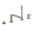 GROHE LINEARE bateria wannowo- prysznicowa nawannowa stal szczotkowana