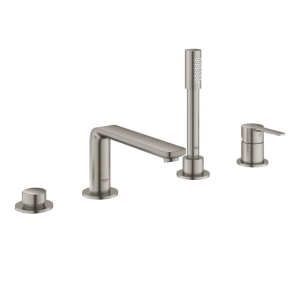 GROHE LINEARE bateria wannowo- prysznicowa nawannowa stal szczotkowana