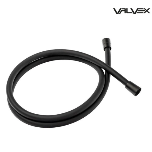 VALVEX SOFT wąż prysznicowy 150 cm czarny mat 