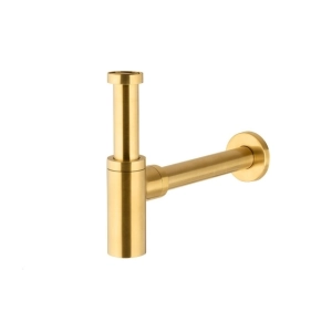 KFA syfon umywalkowy butelkowy brushed gold