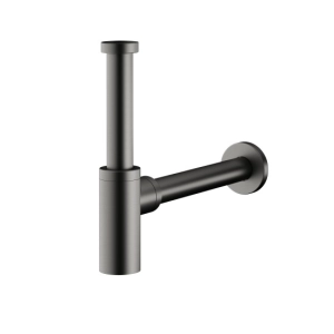 KFA syfon umywalkowy butelkowy gun metal grey
