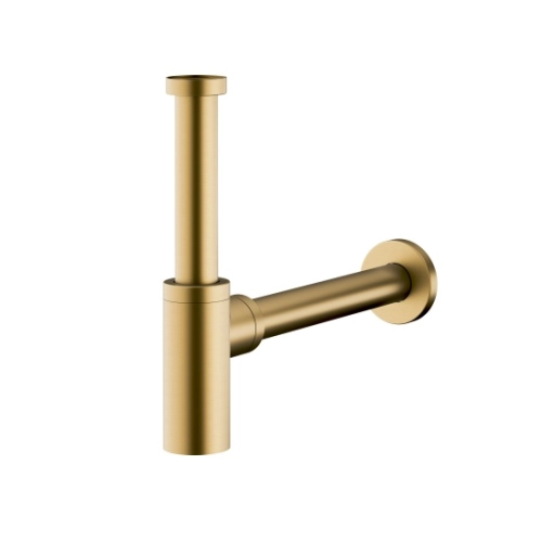 KFA syfon umywalkowy butelkowy brushed light gold 