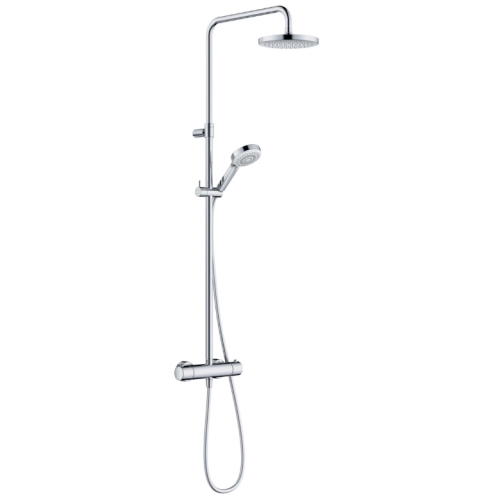 KLUDI-DIVE dual shower system zestaw natryskowy z baterią chrom