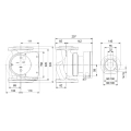 GRUNDFOS MAGNA1 Pompa obiegowa 32-60 F 220 230 V