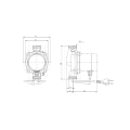 GRUNDFOS COMFORT Pompa cyrkulacyjna 15-14 XL BW