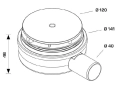 BONOMINI MICRODOCCIA syfon brodzikowy 46mm fi 90