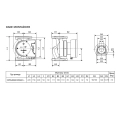 LFP 32POe80A/B MEGA1+ pompa obiegowa
