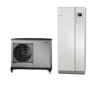 NIBE ZESTAW F2040 pompa ciepła typu monoblok jednostka zewnętrzna o modulowanej mocy grzewczej do 8 kW + centrala wewnętrzna VVM 225R