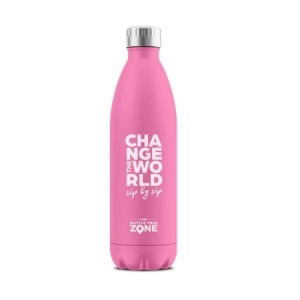BWT CLIMATE BOTTLE butelka metalowa, różowa