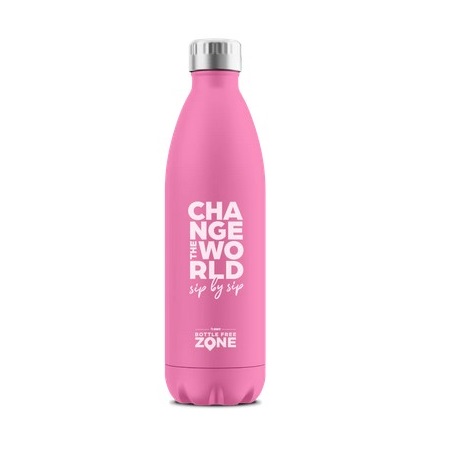 BWT CLIMATE BOTTLE butelka metalowa różowa
