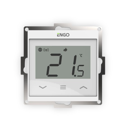 ENGO E55-W WIFI regulator temperatury 230V biały