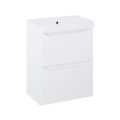 ELITA HELO COMPACT komplet szafka z umywalką 50 2S white matt