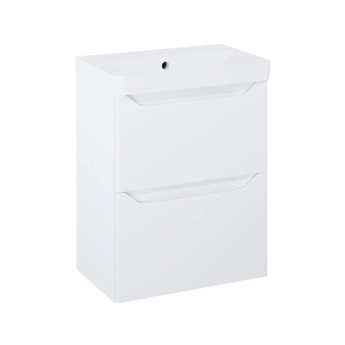 ELITA HELO COMPACT komplet szafka z umywalką 50 2S white matt