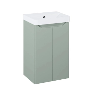 ELITA HELO zestaw umywalka z szafką 40 cm 2d sage matt