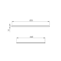 ELITA ELITSTONE blat marmurowy 60 cm sage matt