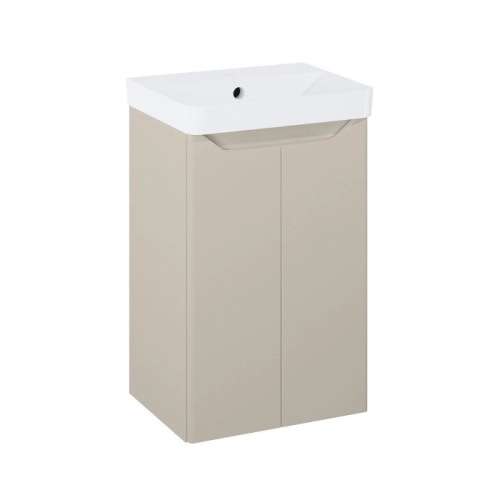 ELITA HELO COMPACT komplet szafka z umywalką 40 cm 2D fume matt