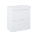 ELITA HELO COMPACT zestaw szafka z umywalką 60 cm 2S White Matt 